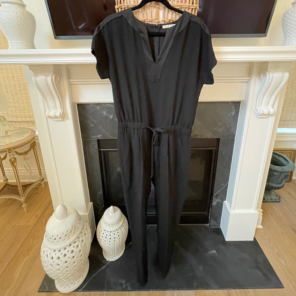 TRINA TURK Jumpsuit w/Tie Waist
